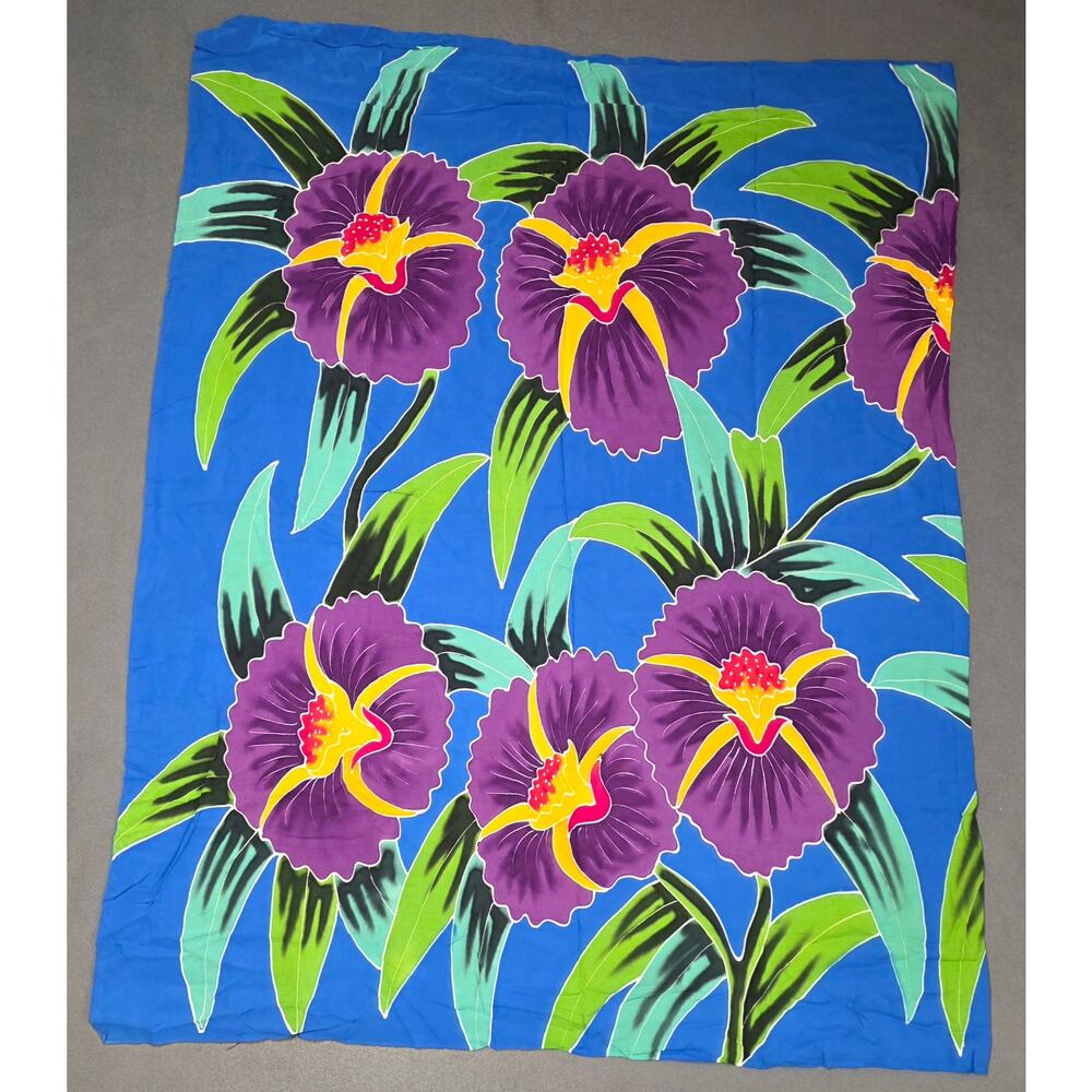 NEW Dancing Gecko Women's Sarong Wrap Floral Hibiscus Beach Cover Batik 45x71